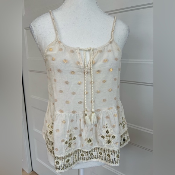 Tank top with glitter detail - Picture 6 of 8